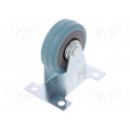 CTPA-PG 50S; Transport wheel; Ø: 50mm; W: 17mm; H: 69mm; rigid; 35kg; -5÷40°C; RADER