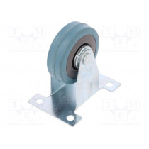 CTPA-PG 50S; Transport wheel; Ø: 50mm; W: 17mm; H: 69mm; rigid; 35kg; -5÷40°C; RADER