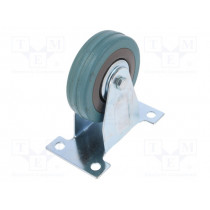 CTPA-PG 75S; Transport wheel; Ø: 75mm; W: 21mm; H: 100mm; rigid; 45kg; -5÷40°C; RADER