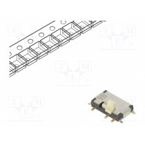 CUS-22TB; Switch: slide; Pos: 2; DPDT; 0.3A/4VDC; ON-ON; Mounting: SMT; Nidec Copal Electronics