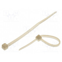 CV-060; Cable tie; L: 62mm; W: 2.4mm; polyamide; 78.5N; natural; Ømax: 11mm; KSS WIRING CV-060; Cable tie; L: 62mm; W: 2.4mm; polyamide; 78.5N; natural; Ømax: 11mm; KSS WIRING