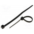 CV-060BK; Cable tie; L: 62mm; W: 2.4mm; polyamide; 78.5N; black; Ømax: 11mm; KSS WIRING CV-060BK; Cable tie; L: 62mm; W: 2.4mm; polyamide; 78.5N; black; Ømax: 11mm; KSS WIRING
