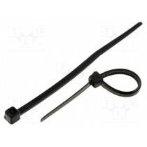 ; Cable tie; L: 75mm; W: 2.4mm; polyamide; 78.5N; black; Ømax: 15mm; KSS WIRING