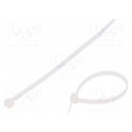 CV-160L; Cable tie; L: 160mm; W: 4.8mm; polyamide; 215.5N; natural; Ømax: 42mm; KSS WIRING