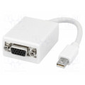CV0038; Cable; DisplayPort 1.1a; white; LOGILINK