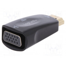 CV0107; Adapter; HDCP 1.0,HDCP 1.1,HDCP 1.2,HDMI 1.3; Colour: black; LOGILINK