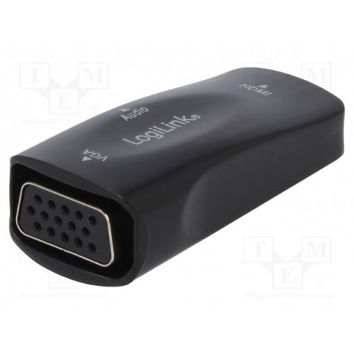 CV0108; Adapter; HDCP 1.0,HDCP 1.1,HDCP 1.2,HDMI 1.3; Colour: black; LOGILINK