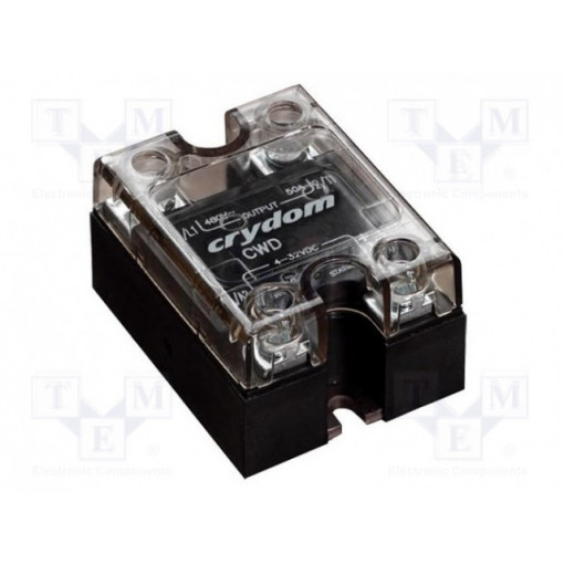 CWD4825-10; Relay: solid state; Ucntrl: 4÷32VDC; 25A; 48÷660VAC; screw type; CRYDOM