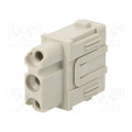 CX 03 4F; Connector: HDC; module; female; MIXO CX; PIN: 3; w/o contacts; 40A; ILME