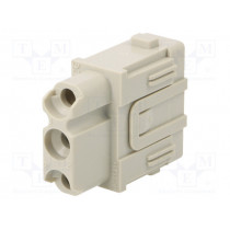 CX 03 4F; Connector: HDC; module; female; MIXO CX; PIN: 3; w/o contacts; 40A; ILME
