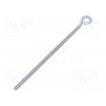 HO.6180; Hook; ring; steel; zinc; 180mm; DROMET