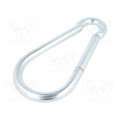 KSO15200; Snap hook; steel; for rope; 200mm; zinc; Size: 15mm; DROMET KSO15200; Snap hook; steel; for rope; 200mm; zinc; Size: 15mm; DROMET