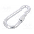 KSZ10100; Snap hook; steel; for rope; 100mm; zinc; Size: 10mm; DROMET KSZ10100; Snap hook; steel; for rope; 100mm; zinc; Size: 10mm; DROMET