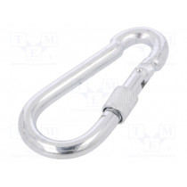 KSZ10100; Snap hook; steel; for rope; 100mm; zinc; Size: 10mm; DROMET