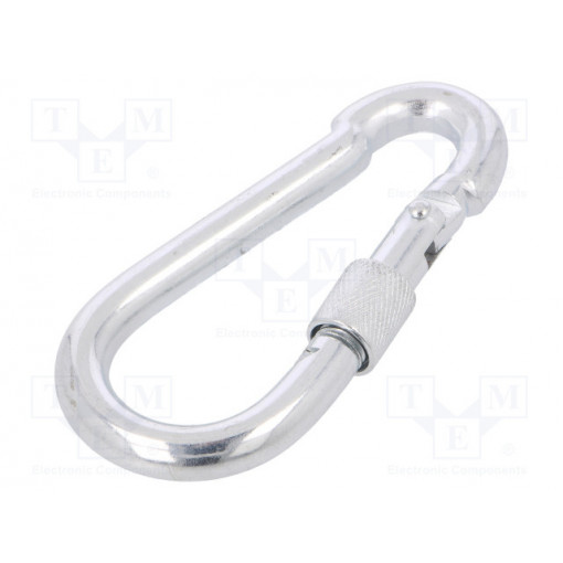 KSZ10100; Snap hook; steel; for rope; 100mm; zinc; Size: 10mm; DROMET