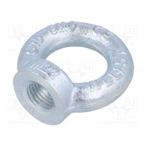 NZU22; Lifting eye nut; eye; M22; steel; Plating: zinc; DIN: 582; 50mm; DROMET
