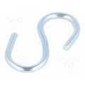 OUS.2,5; Quick link S type; steel; zinc; Size: 2,5mm; DROMET OUS.2,5; Quick link S type; steel; zinc; Size: 2,5mm; DROMET