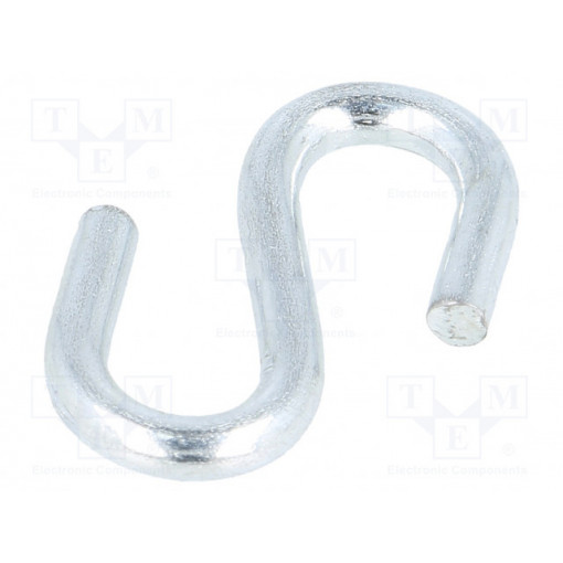 OUS.3; Quick link S type; steel; zinc; Size: 3mm; DROMET OUS.3; Quick link S type; steel; zinc; Size: 3mm; DROMET