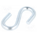 OUS.5; Quick link S type; steel; zinc; Size: 5mm; DROMET OUS.5; Quick link S type; steel; zinc; Size: 5mm; DROMET
