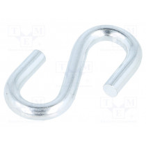 OUS.5; Quick link S type; steel; zinc; Size: 5mm; DROMET OUS.5; Quick link S type; steel; zinc; Size: 5mm; DROMET