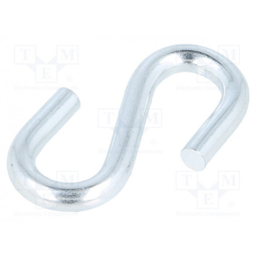 OUS.5; Quick link S type; steel; zinc; Size: 5mm; DROMET OUS.5; Quick link S type; steel; zinc; Size: 5mm; DROMET