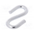 OUS.6; Quick link S type; steel; zinc; Size: 6mm; DROMET OUS.6; Quick link S type; steel; zinc; Size: 6mm; DROMET