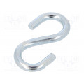 OUS.7; Quick link S type; steel; zinc; Size: 7mm; DROMET OUS.7; Quick link S type; steel; zinc; Size: 7mm; DROMET