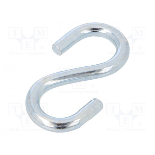 OUS.7; Quick link S type; steel; zinc; Size: 7mm; DROMET OUS.7; Quick link S type; steel; zinc; Size: 7mm; DROMET