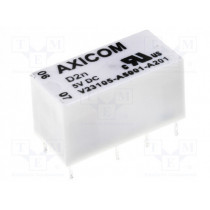 8-1393792-7; Relay: electromagnetic; DPDT; Ucoil: 6VDC; 0.5A/125VAC; 1A/30VDC; TE Connectivity
