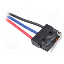 D2SW3L1MS; Microswitch SNAP ACTION; with lever; SPDT; 2A/250VAC; ON-(ON); OMRON OCB