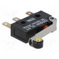 D2SW-3L2T; Microswitch SNAP ACTION; with lever (with roller); SPDT; Pos: 2; OMRON OCB