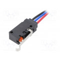 D2VW5L31MS; Microswitch SNAP ACTION; with lever with roller simulation; OMRON OCB