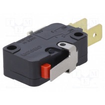 D3V161M1C5; Microswitch SNAP ACTION; with lever; SPDT; 16A/250VAC; ON-(ON); OMRON OCB