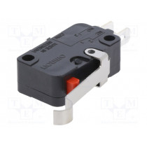 D3V164M1A4; Microswitch SNAP ACTION; with lever with roller simulation; OMRON OCB