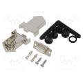D45NT09-M-HDS15-W-K; D-Sub; PIN: 15; plug; female; soldering; for cable; white; ENCITECH D45NT09-M-HDS15-W-K; D-Sub; PIN: 15; plug; female; soldering; for cable; white; ENCITECH