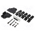 L17D45PK-P-15+L77SDA15S; D-Sub; PIN: 15; female; angled 45°; soldering; for cable; UNC4-40; AMPHENOL L17D45PK-P-15+L77SDA15S; D-Sub; PIN: 15; female; angled 45°; soldering; for cable; UNC4-40; AMPHENOL