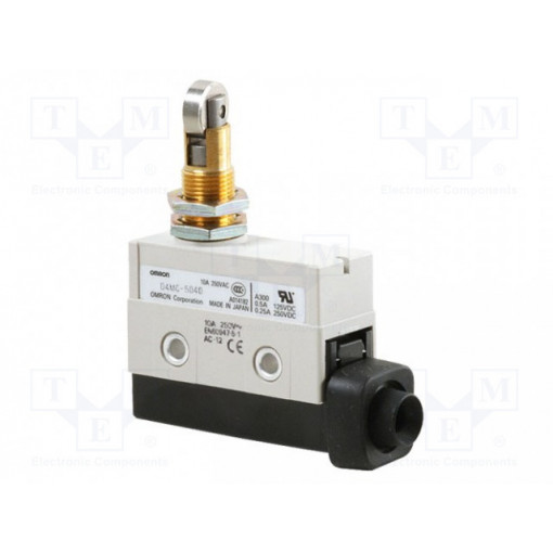 D4MC-5040; Limit switch; pusher with parallel roller; SPDT; 10A; max.250VAC; OMRON