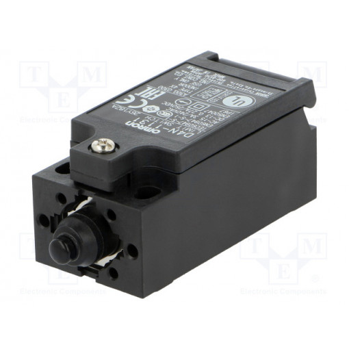 D4N-1131; Limit switch; pin plunger Ø6mm; NO + NC; 10A; max.240VAC; PG13,5; OMRON