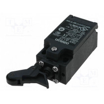 D4N-4172; Limit switch; angled lever with roller; NO + NC; 10A; max.250VAC; OMRON