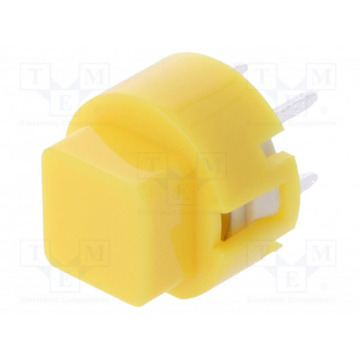 D6C30 F1 LFS; Switch: keypad; Pos: 2; SPST-NO; 0.01A/32VDC; yellow; THT; 1.3N; C&K