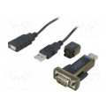 DA-70167; Adapter USB-RS232; D-Sub 9pin plug,USB A plug; USB 2.0; DIGITUS