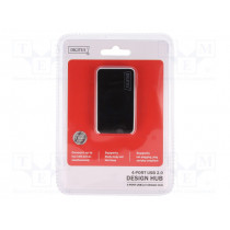 DA-70220; Hub USB; USB 2.0; PnP and Hot Swap,PnP and hot-plug; 480Mbps; DIGITUS