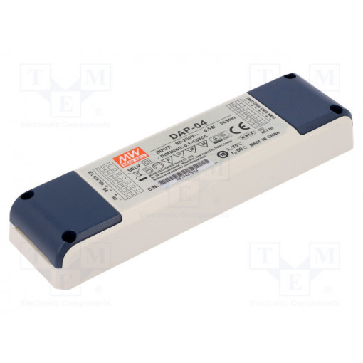 DAP-04-S01; Converter DALI-PWM; Communication: DALI,PWM; 127÷431VAC; 1kHz; MEAN WELL