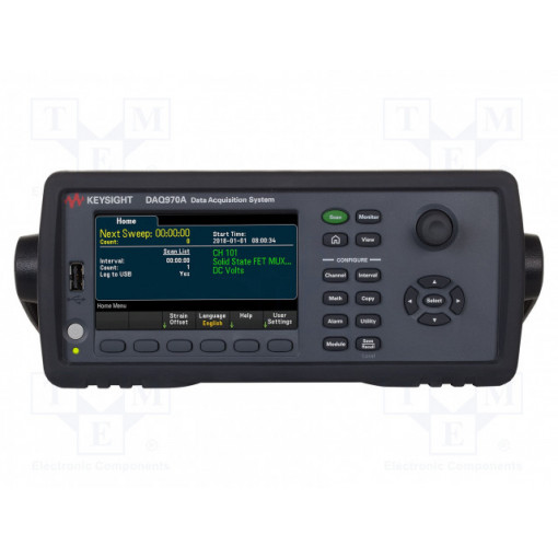 DAQ970A; Meter: data acquisition system; Interface: LAN,USB; 4.2kg; KEYSIGHT TECHNOLOGIES