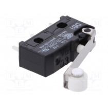 DB1C-C1RC; Microswitch SNAP ACTION; with roller; SPDT; 6A/250VAC; ON-(ON); CHERRY