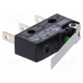 DB3C-B1LC; Microswitch SNAP ACTION; with lever; SPDT; 0.1A/250VAC; ON-(ON); CHERRY DB3C-B1LC; Microswitch SNAP ACTION; with lever; SPDT; 0.1A/250VAC; ON-(ON); CHERRY