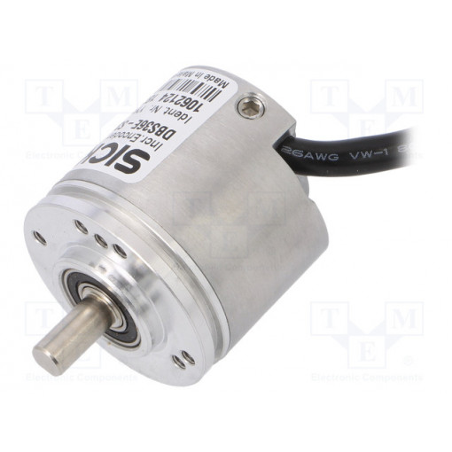 DBS36E-S3AK02000; Encoder: incremental; Usup: 4.5÷5.5VDC; 2000imp/revol; shaft 6mm; SICK DBS36E-S3AK02000; Encoder: incremental; Usup: 4.5÷5.5VDC; 2000imp/revol; shaft 6mm; SICK