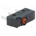 DC2C-L1AA; Microswitch SNAP ACTION; SPDT; 10A/250VAC; ON-(ON); Pos: 2; IP67; CHERRY DC2C-L1AA; Microswitch SNAP ACTION; SPDT; 10A/250VAC; ON-(ON); Pos: 2; IP67; CHERRY