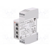 DCB51CM24; Timer; 0,1s÷100h; SPDT; 24VDC/5A,250VAC/5A; 24÷240VAC; 24VDC; DIN; CARLO GAVAZZI