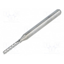 DCFBM 1700 090; Diamond mill; Ø: 1.7mm; Ø: 3.175mm; L: 38.2mm; KEMMER PRAEZISION